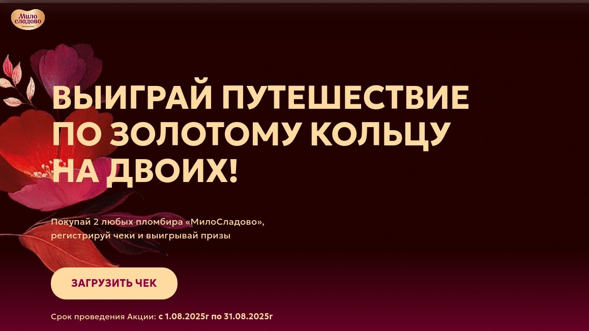 Изображение акции «Тур по Золотому кольцу России с мороженым МилоСладово»