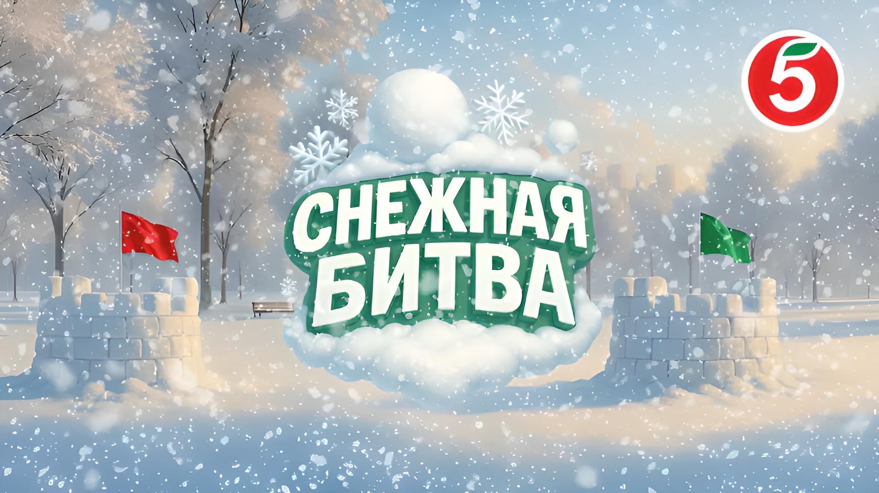 Миниатюра акции «Снежки»